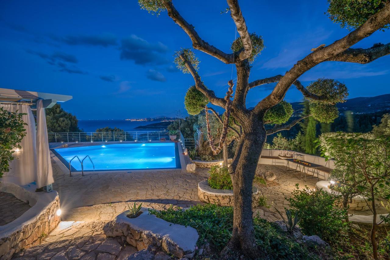 Askos Stone Villa - The Island Panorama อายิโอสนิโกลาโอส ภายนอก รูปภาพ
