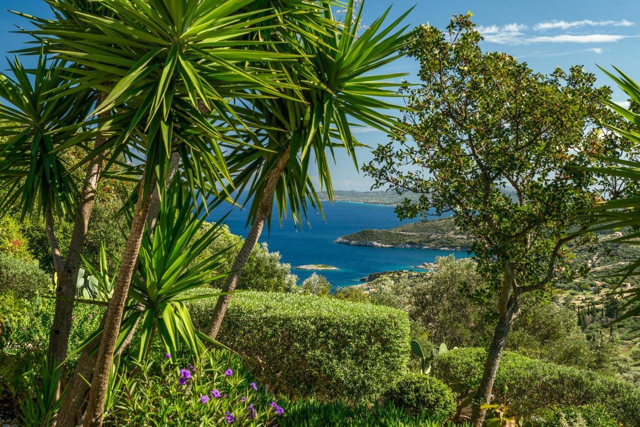 Askos Stone Villa - The Island Panorama อายิโอสนิโกลาโอส ภายนอก รูปภาพ