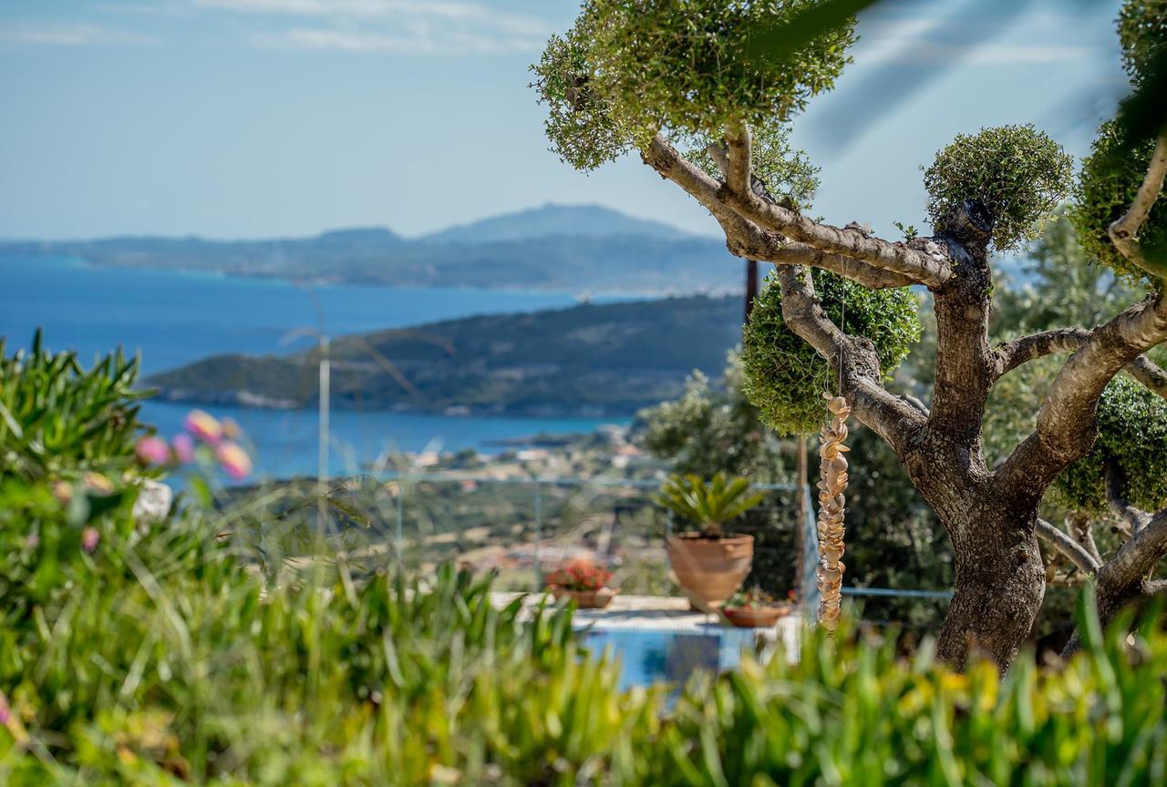Askos Stone Villa - The Island Panorama อายิโอสนิโกลาโอส ภายนอก รูปภาพ